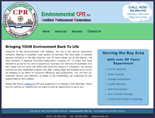 Tablet Screenshot of envirocpr.com